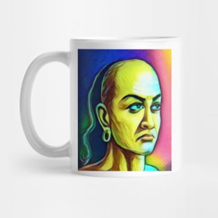 Chanakya Colourful Portrait | Chanakya Artwork 6 Mug